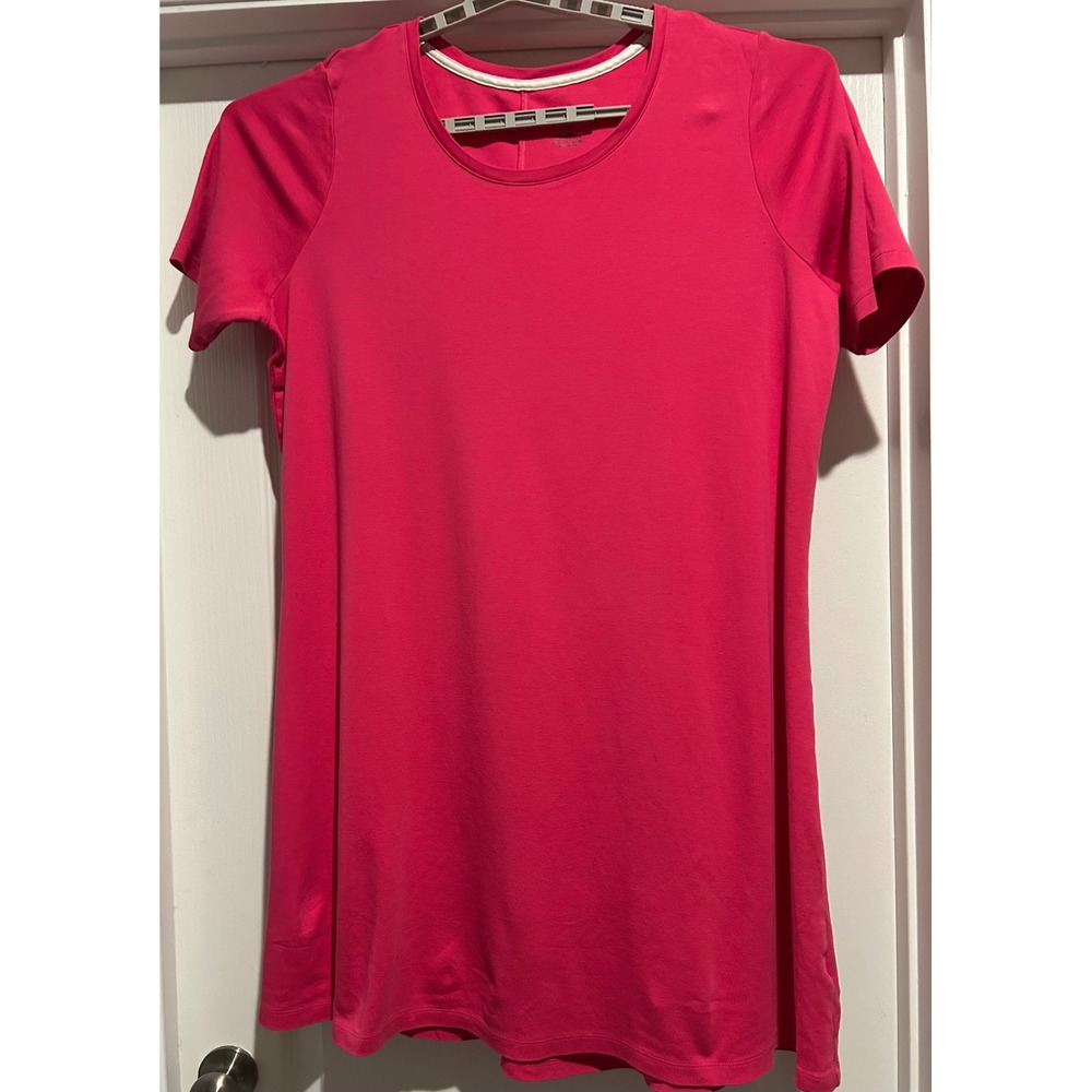 Isaac Mizrahi Live Essentials Womens 3X Pink Polo Dress
